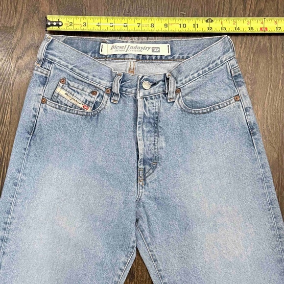 Women's Diesel Industry Jeans RN 93243 CA 25594 in Light Blue W29 Made In Italy - Picture 3 of 12
